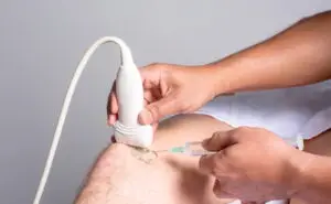 Ultrasound-guided injection