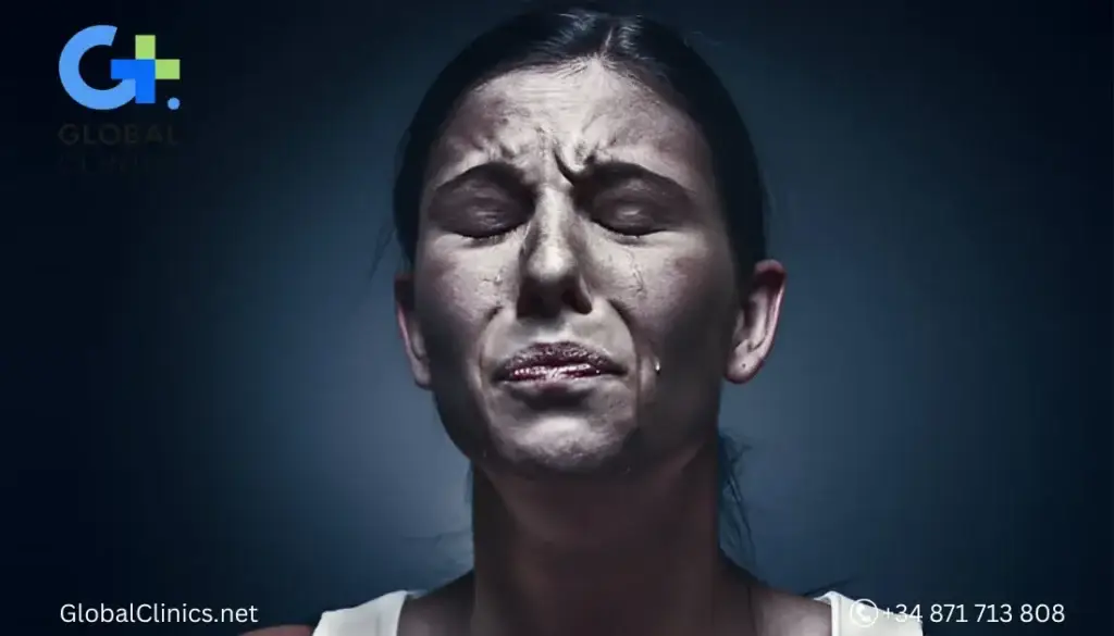 Paciente con dolor físico asociado a emociones retenidas, tratado con fisioterapia integrativa en Global Clinics.