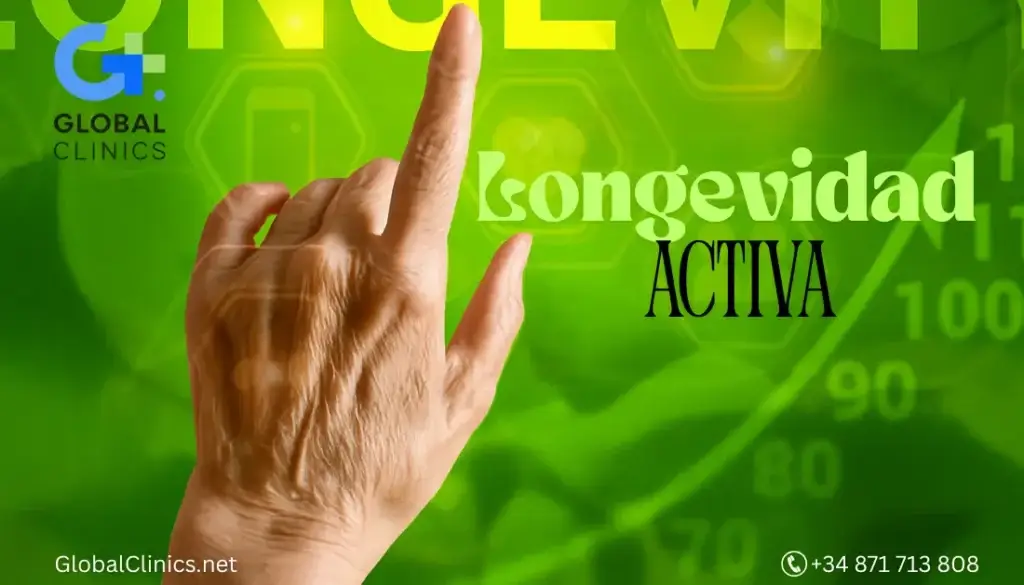 Longevidad activa en adultos mayores, tratamientos personalizados con Cenegenics en Global Clinics Palma