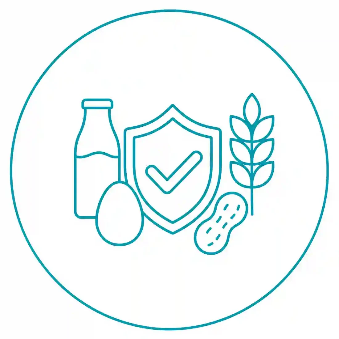 Icono de nutrición para alergias e intolerancias alimentarias en Palma de Mallorca
