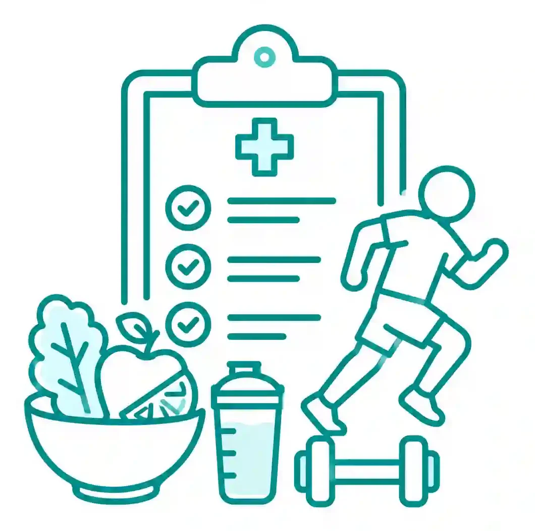 Icono de nutrición clínica y deportiva en Global Clinics